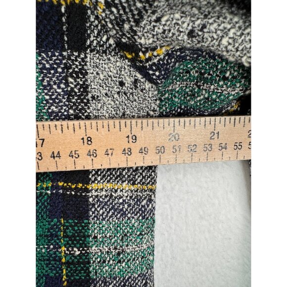 VTG‎ Basler wool blend plaid tweed blazer relaxed 90s sz M(38 euro) - Picture 7 of 11
